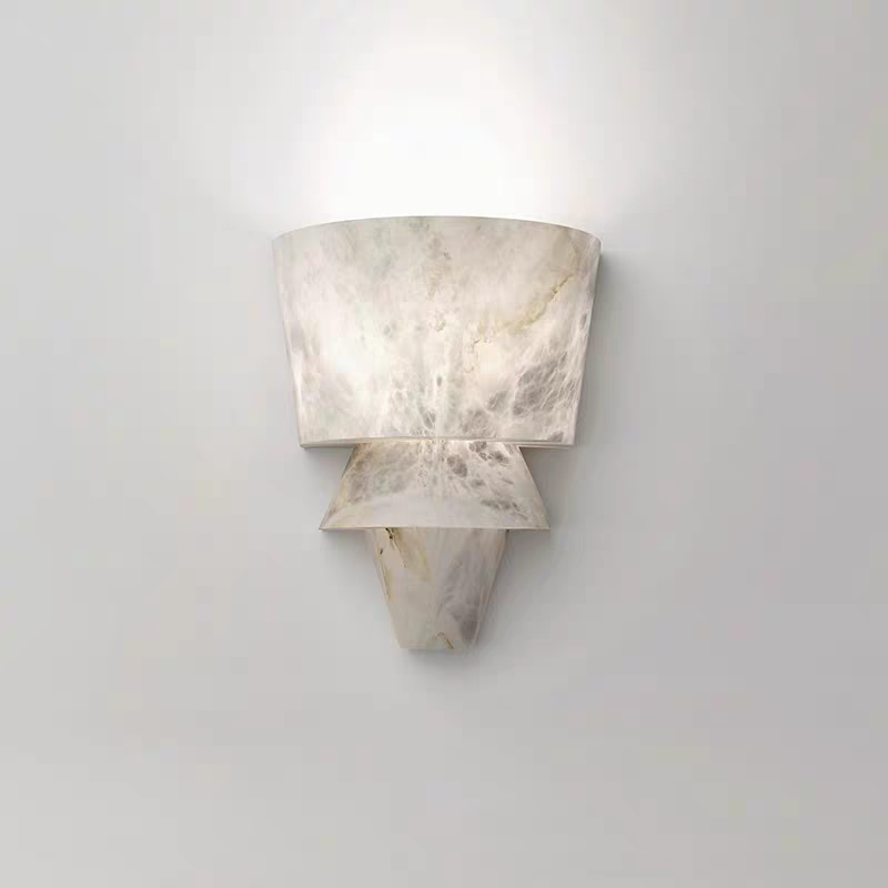 Home Bathroom Wall Art - Italian Art Deco Real Marble Wall