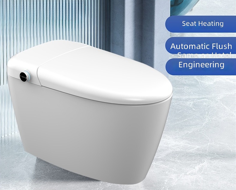 Home In Bathroom - Heated Smart Toilet Seat, Automatic Flushing,