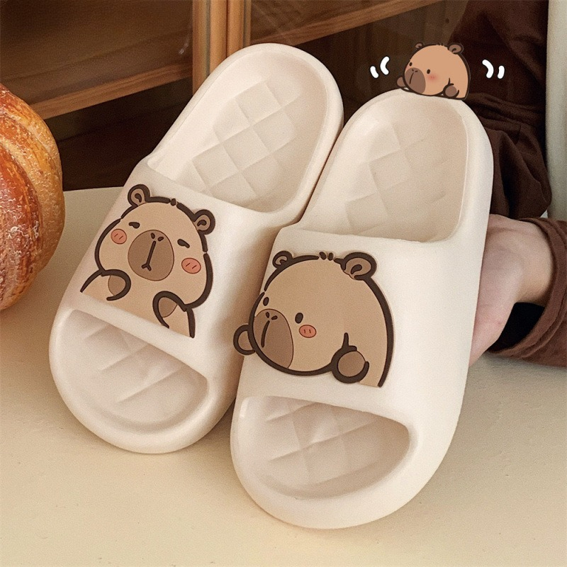 Your Home Bathroom - Women Slippers Cute Capybara House Slippers