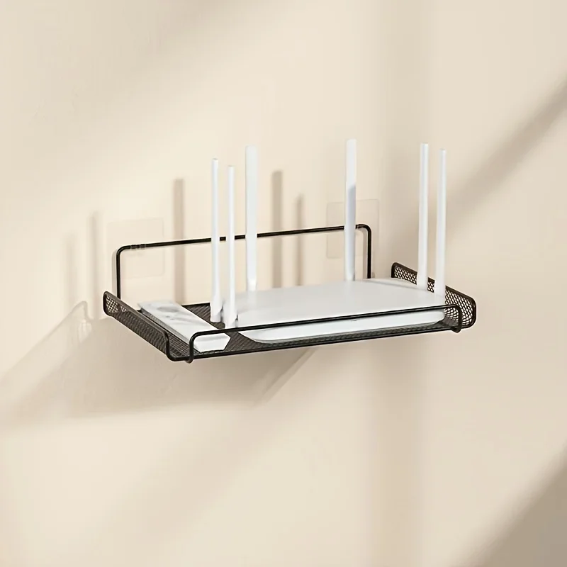 Home Bathroom Supplies - Stainless Steel Router Shelf No Drill
