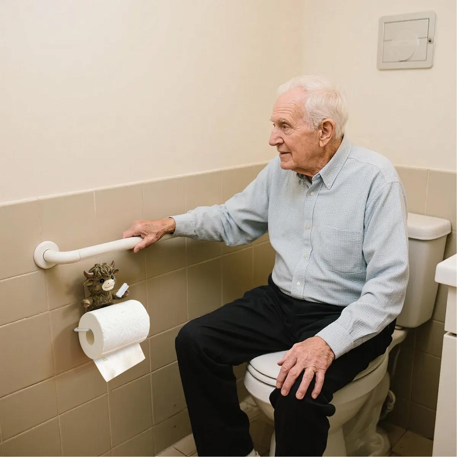 Mount Cow Stand Toilet Roll Ho - огляд і ціна Home Bathroom Paper Towel Holder