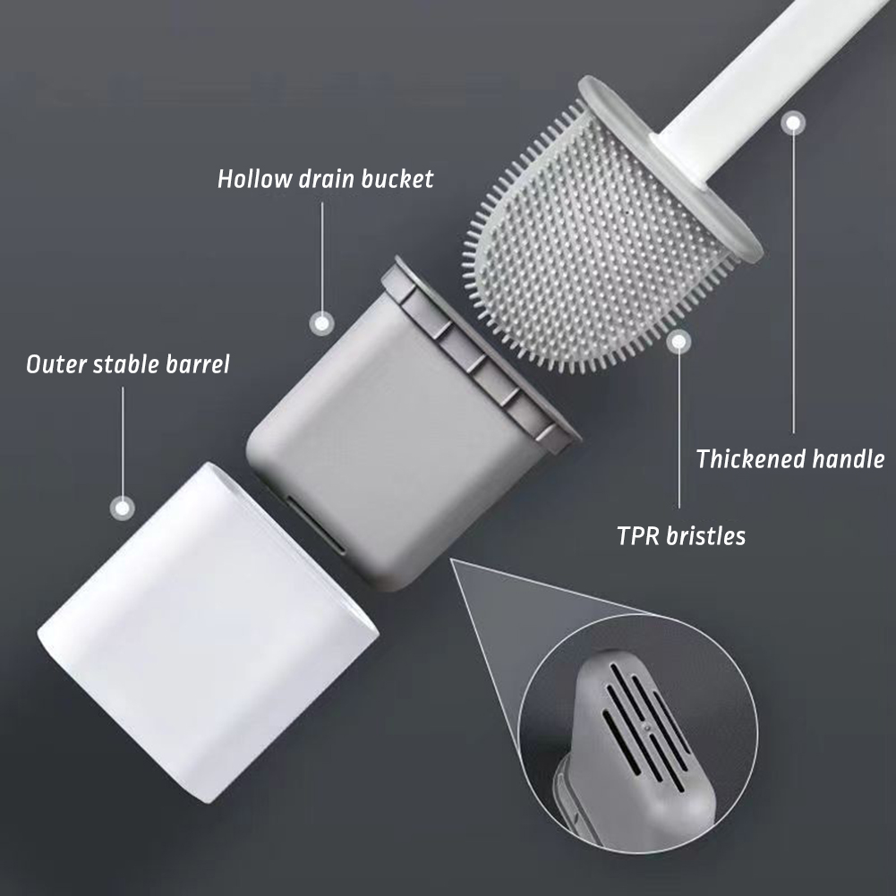 Flexible Toilet Brush Cleaner  - огляд і ціна Home Bathroom Cleaning Kit