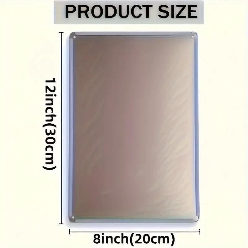 Stylish Female Metal Tin Sign  - огляд і ціна Home Bathroom Wall Art