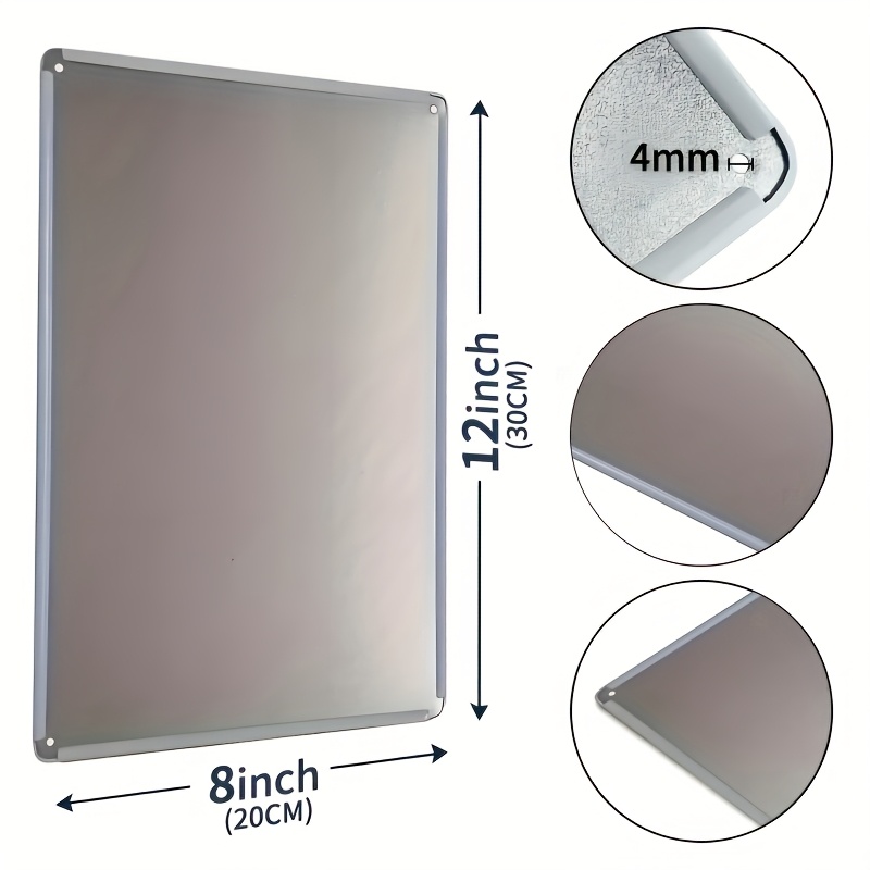 Stylish Female Metal Tin Sign  - огляд і ціна Home Bathroom Wall Art