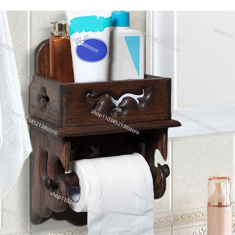 Wooden Paper Towel Holder Toil - огляд і ціна Home Bathroom Paper Towel Holder
