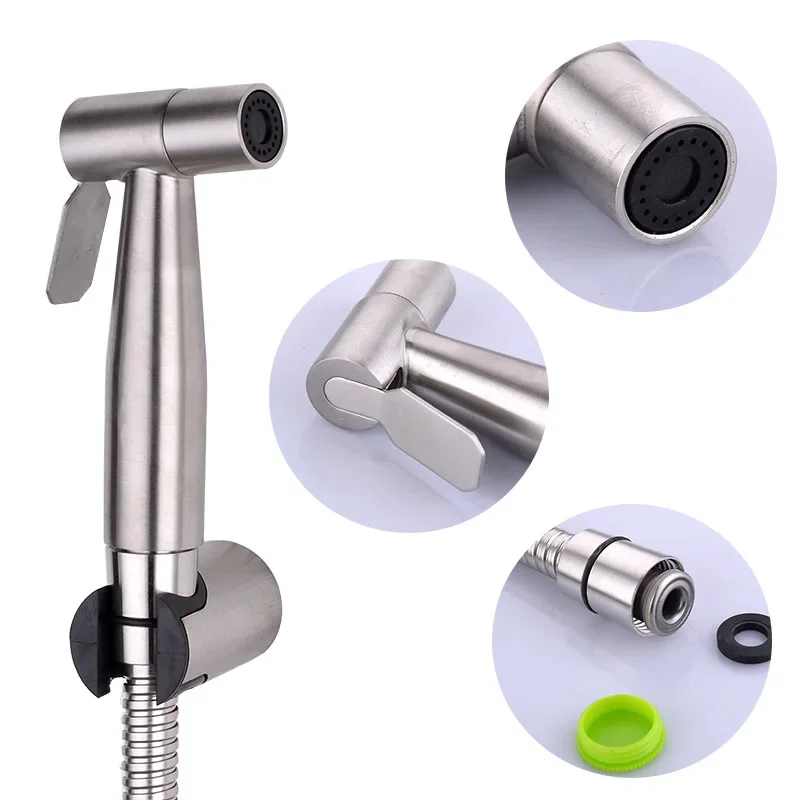Toilet Bidet Faucet Black Hand - огляд і ціна Home Bathroom Cleaning Kit