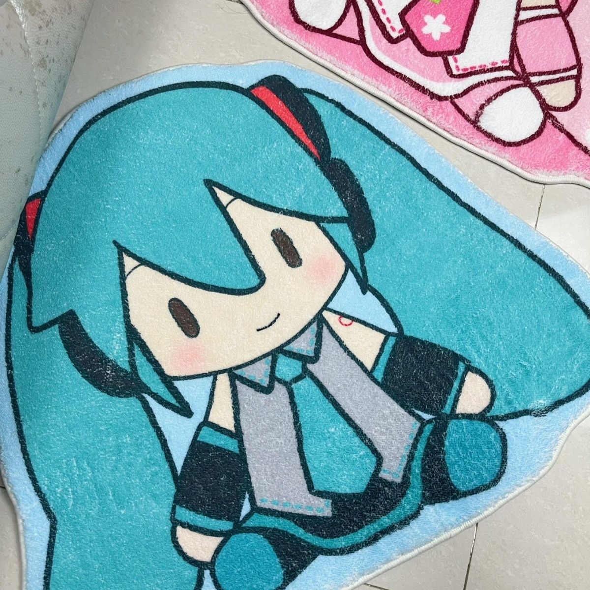 Kawaii Hatsune Miku Rug Anime  - огляд і ціна Home Goods Bathroom Accessories