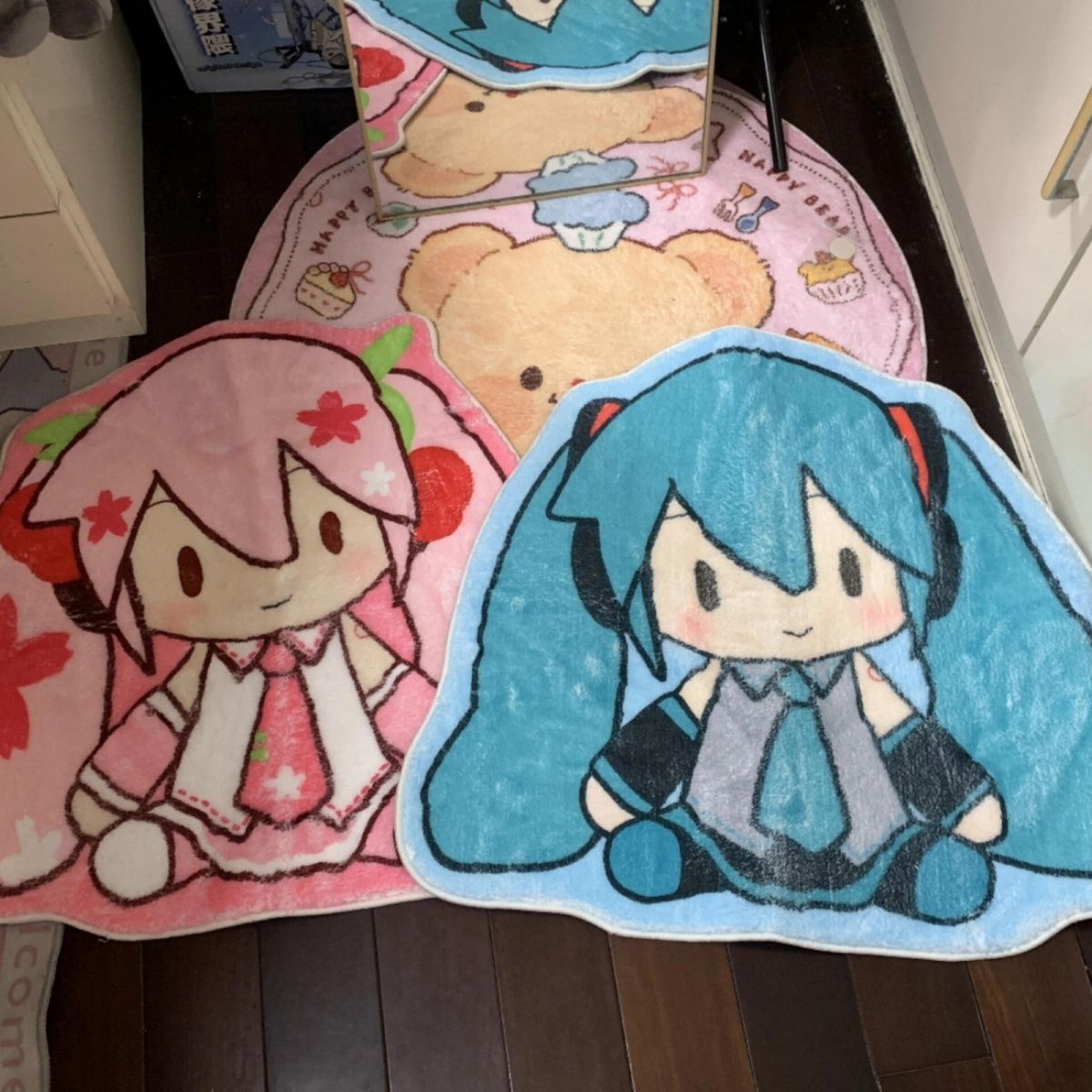 Kawaii Hatsune Miku Rug Anime  - огляд і ціна Home Goods Bathroom Accessories