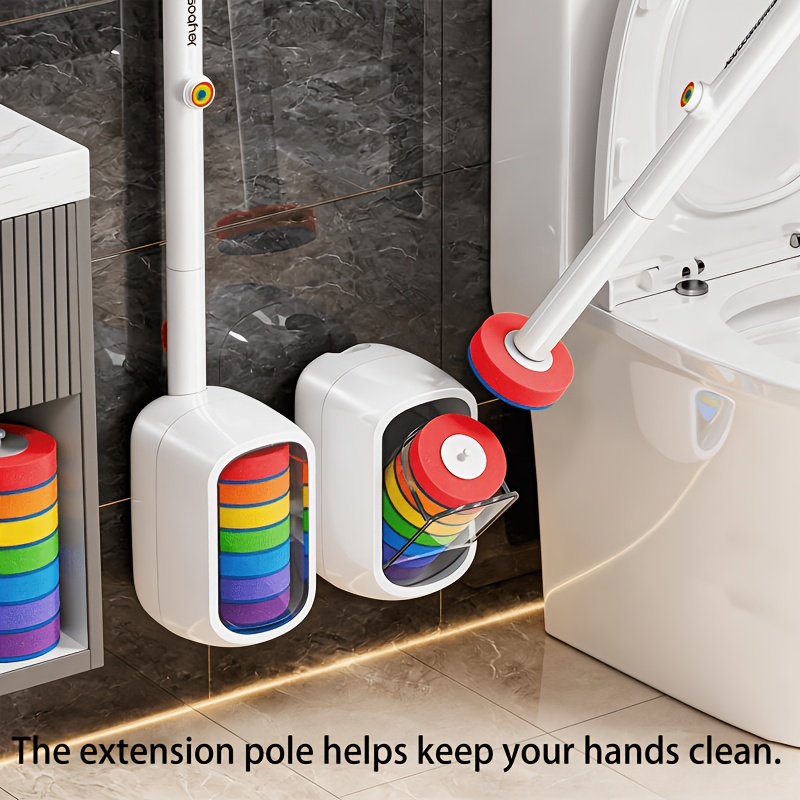 Joybos Wall-Mounted Toilet Bru - огляд і ціна Home Bathroom Cleaning Kit