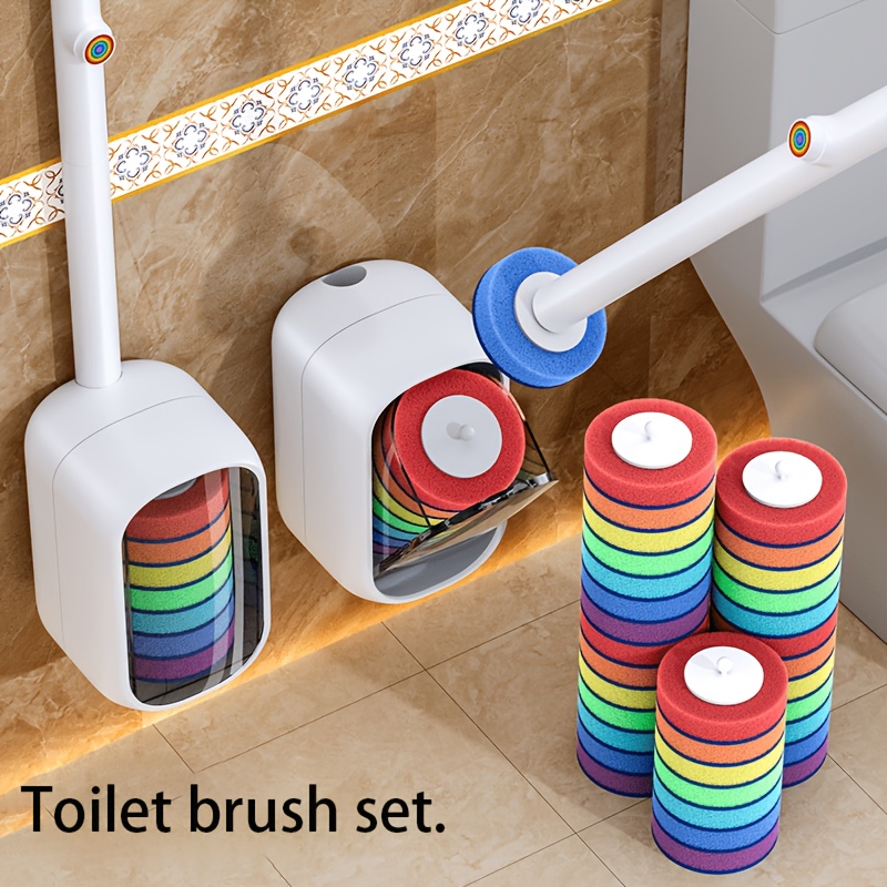 Joybos Wall-Mounted Toilet Bru - огляд і ціна Home Bathroom Cleaning Kit