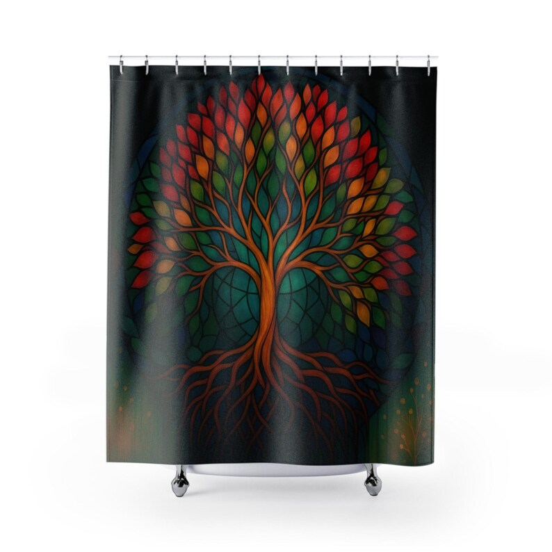 Bohemian Tree of Life Shower C - огляд і ціна Home Bathroom Design Ideas