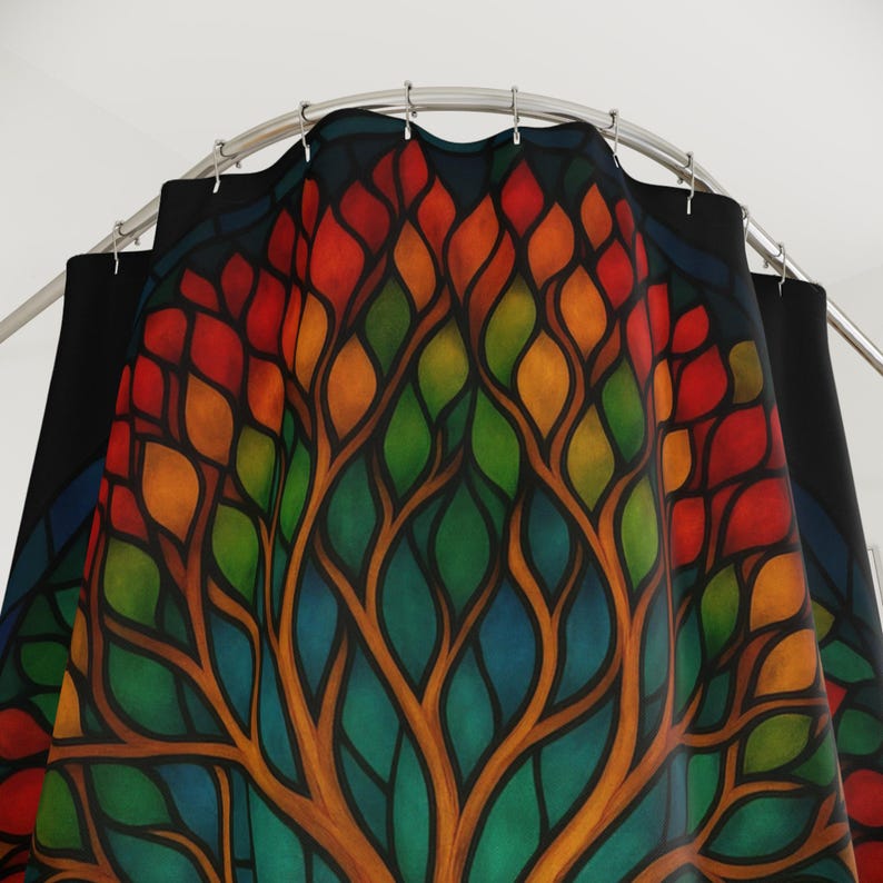 Bohemian Tree of Life Shower C - огляд і ціна Home Bathroom Design Ideas