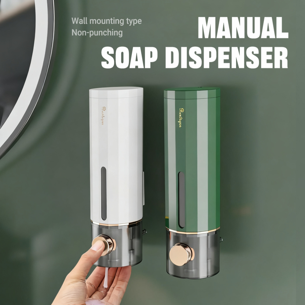 Manual Press Soap Dispenser 45 - огляд і ціна Home Bathroom Wall Soap Dispenser
