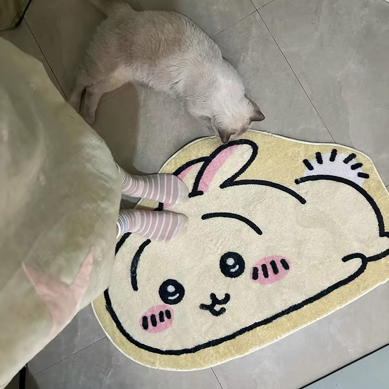 Hot Cartoon Rug Anime Hachiwar - огляд і ціна Home Bathroom Supplies