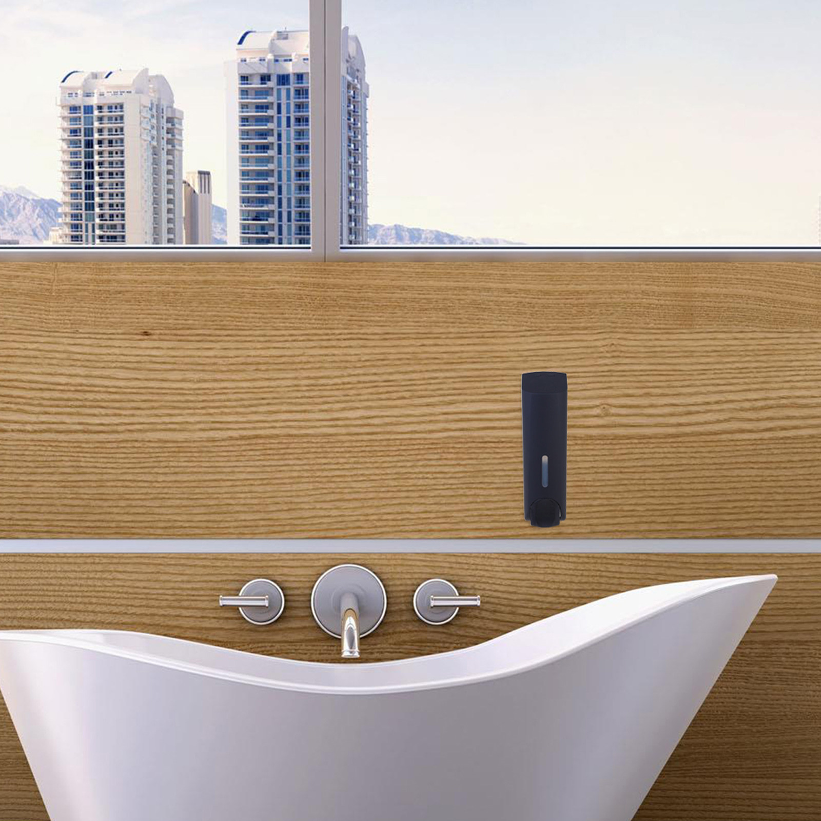 1Pcs Premium Wall-Mounted Soap - огляд і ціна Home Bathroom Wall Soap Dispenser