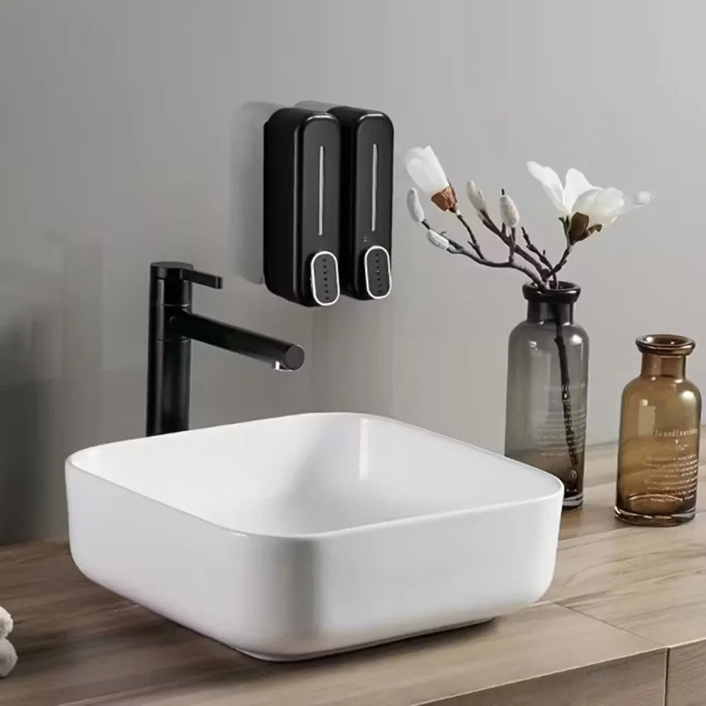 Wall Mounted Manual Soap Dispe - огляд і ціна Home Bathroom Wall Soap Dispenser