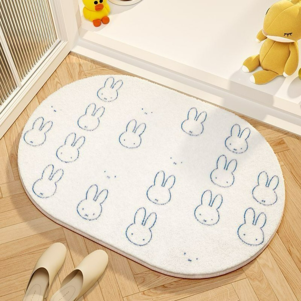 Miffy Cartoon Floor Mat Soft I - огляд і ціна Home Goods Bathroom Decor