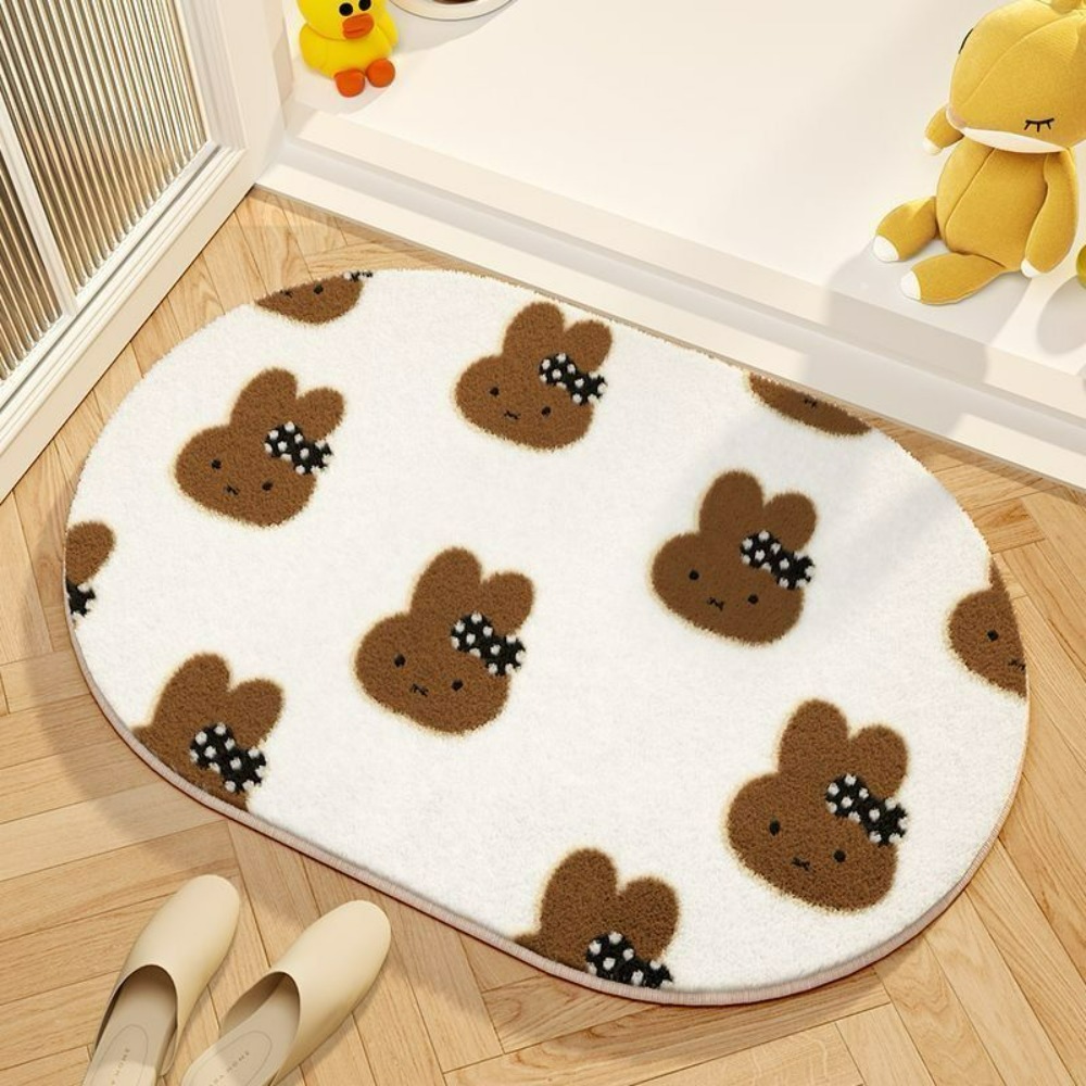 Miffy Cartoon Floor Mat Soft I - огляд і ціна Home Goods Bathroom Decor