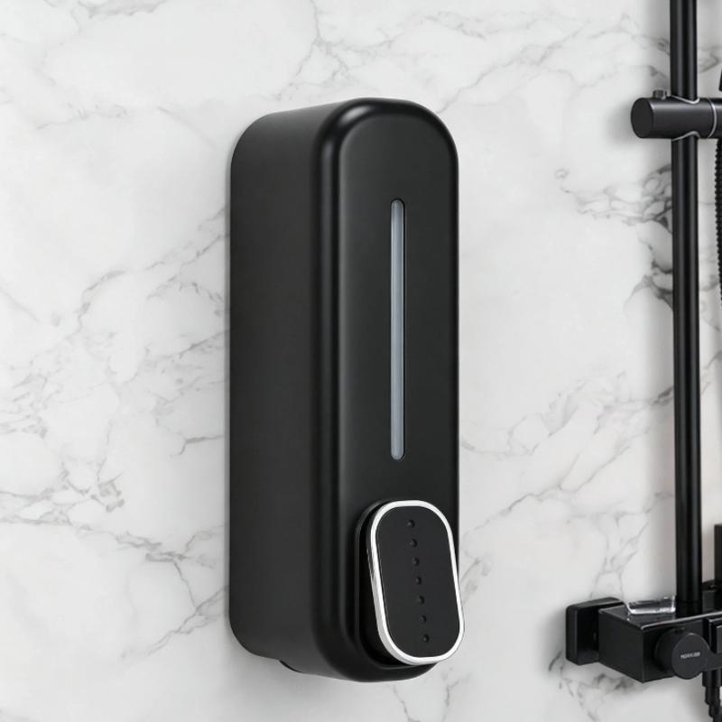 Manual Press ABS Wall‑Mounted  - огляд і ціна Home Bathroom Wall Soap Dispenser