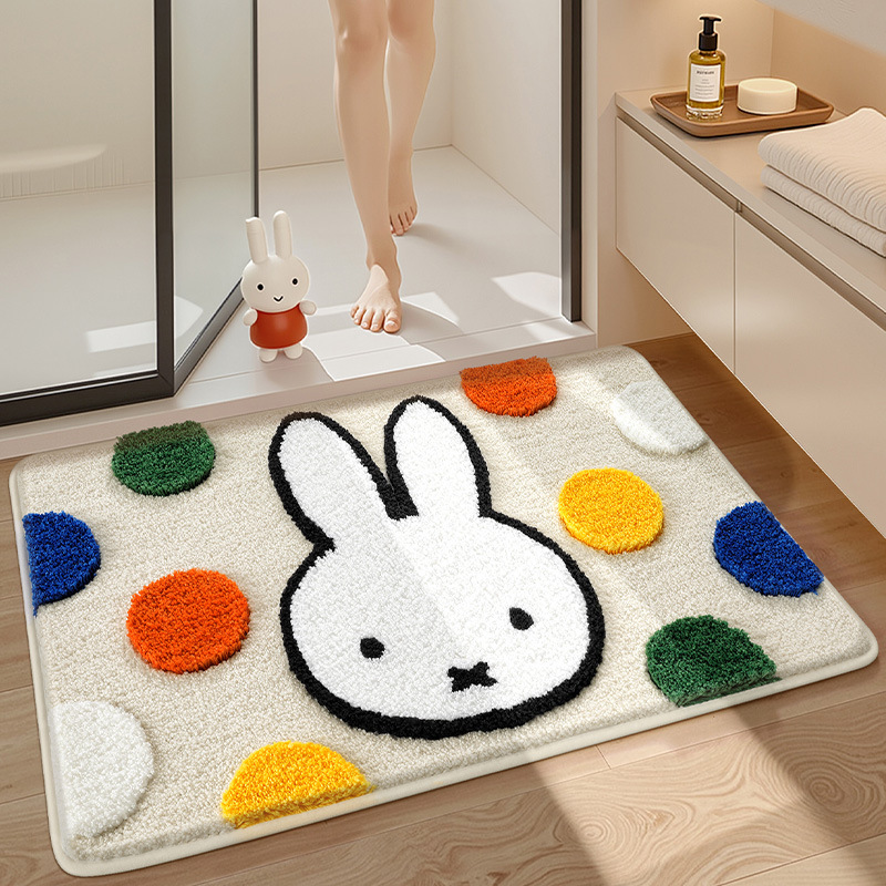 Kawaii Miffy Floor Mat Cartoon - огляд і ціна Home Goods Bathroom Accessories