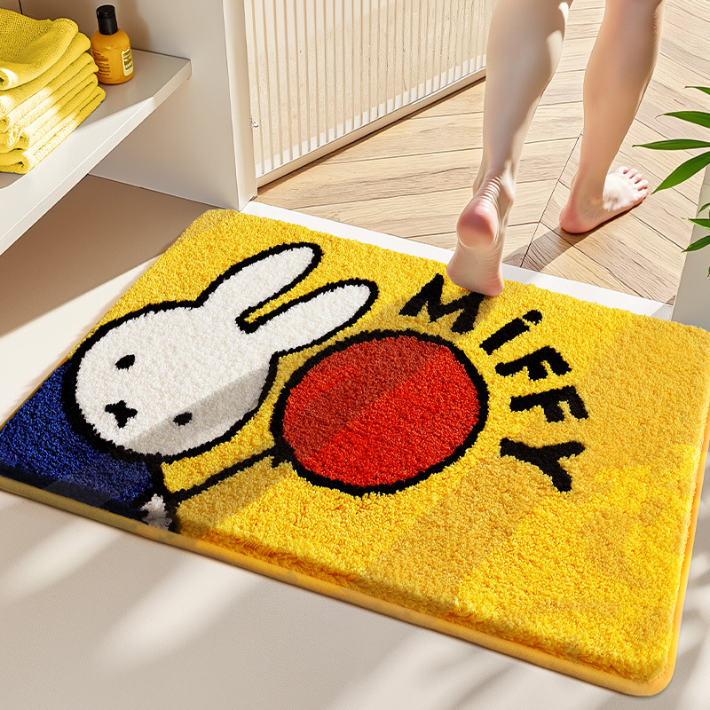 Kawaii Miffy Floor Mat Cartoon - огляд і ціна Home Goods Bathroom Accessories
