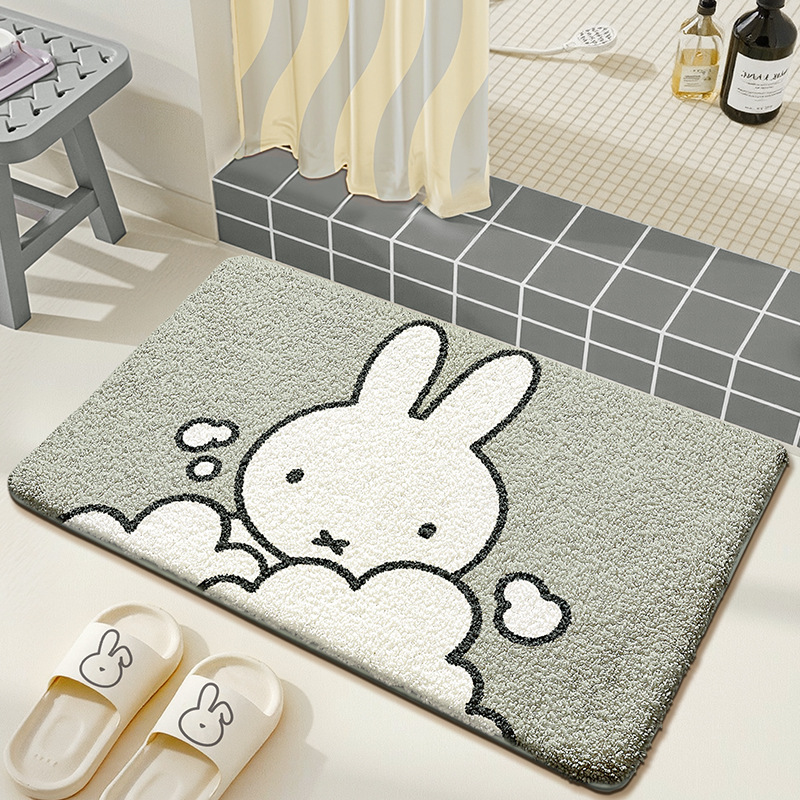 Kawaii Miffy Floor Mat Cartoon - огляд і ціна Home Goods Bathroom Accessories