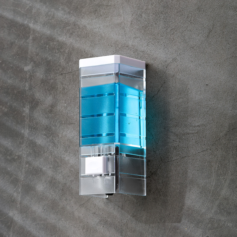 New Home Transparent Wall Moun - огляд і ціна Home Bathroom Wall Soap Dispenser