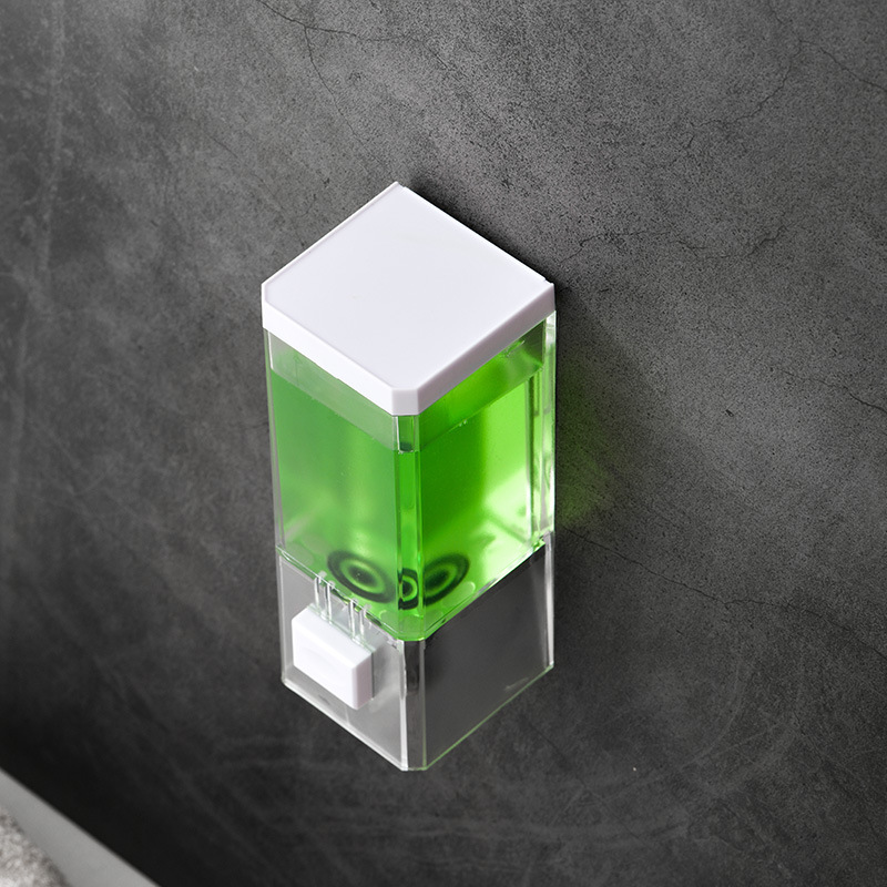 New Home Transparent Wall Moun - огляд і ціна Home Bathroom Wall Soap Dispenser
