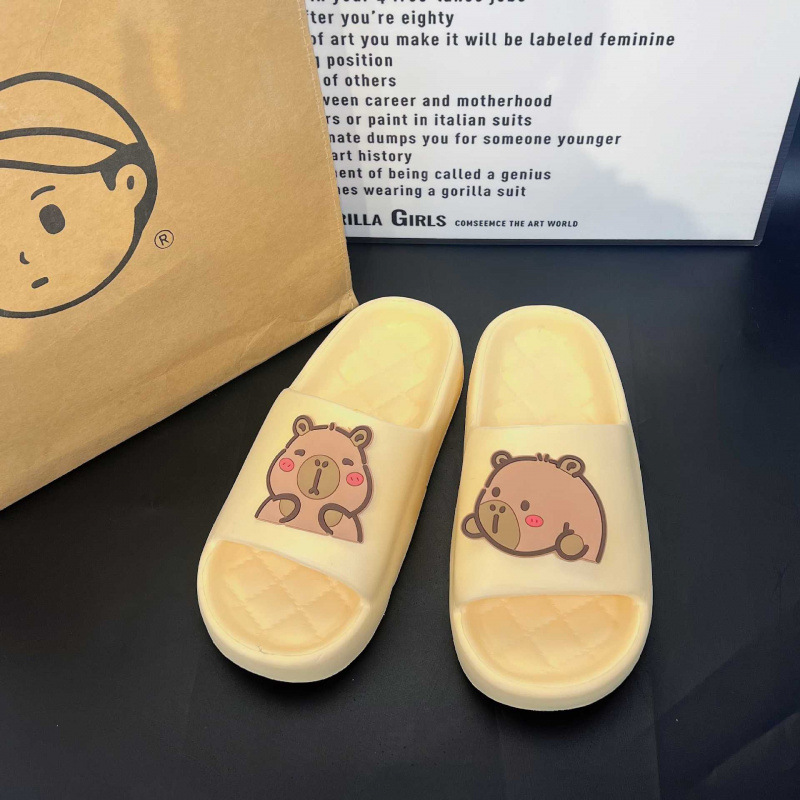 Women Slippers Cute Capybara H - огляд і ціна Your Home Bathroom