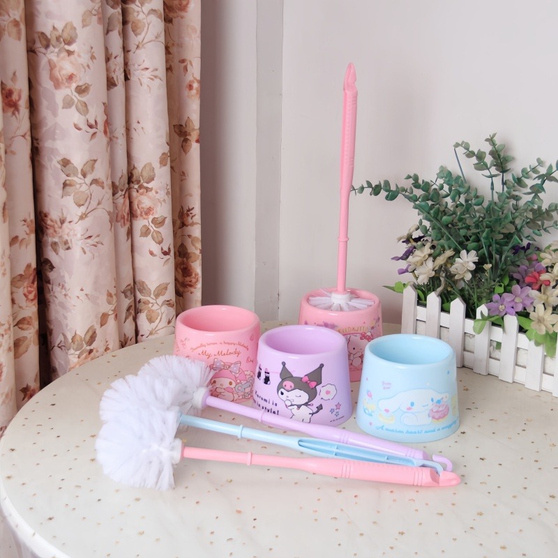 Hello Kitty Long-Handled Soft- - огляд і ціна Home Bathroom Cleaning Kit