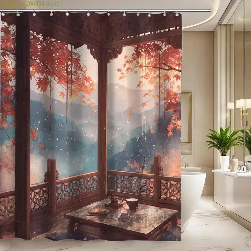 Chinese Autumn Pavilion Shower - огляд і ціна Home Bathroom Design Ideas