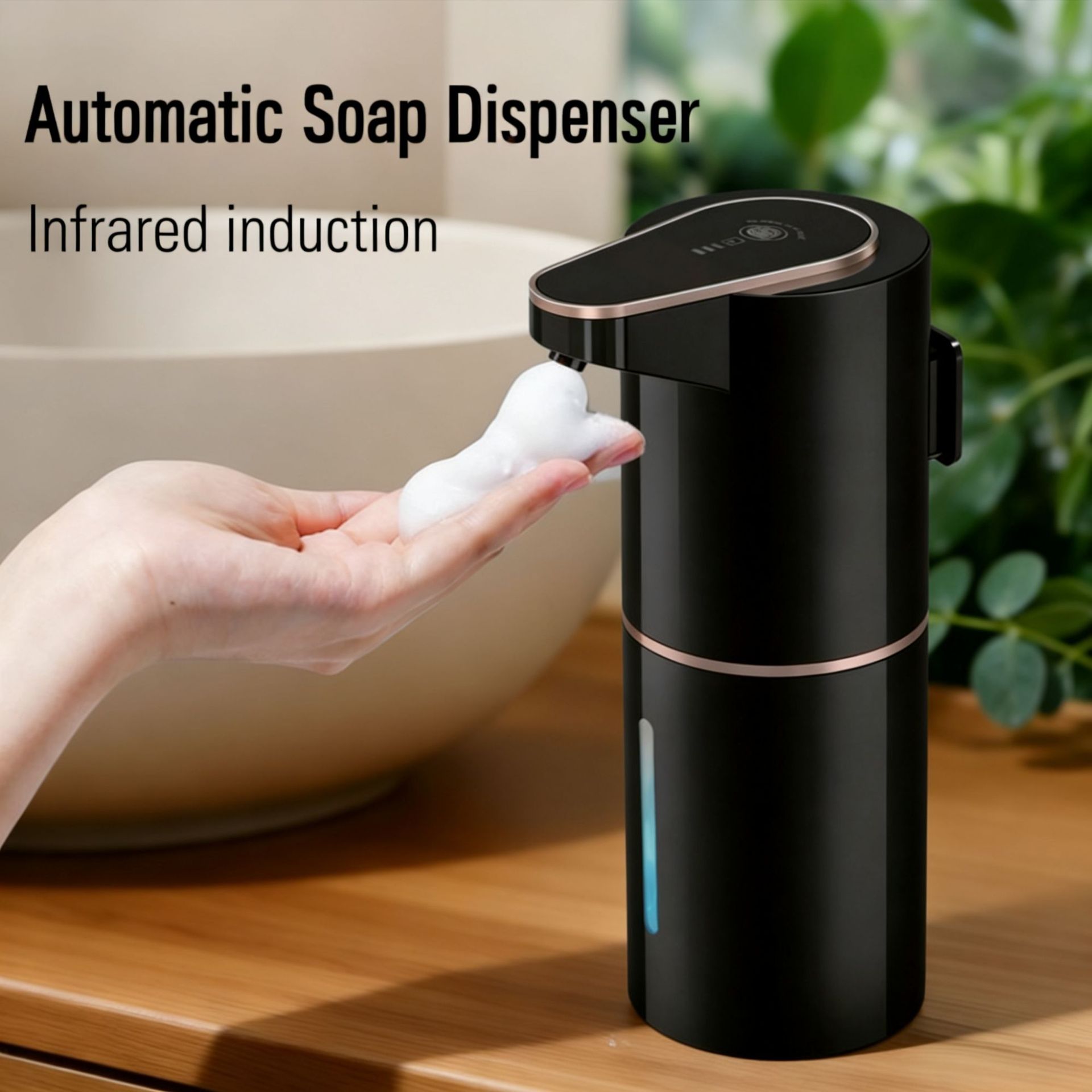 Electric Soap Dispenser Automa - огляд і ціна Home Bathroom Wall Soap Dispenser
