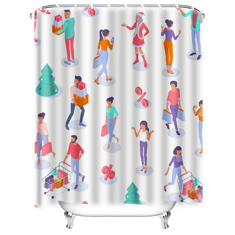 TU Shopping Lovers Shower Curt - огляд і ціна Home Bathroom Design Ideas
