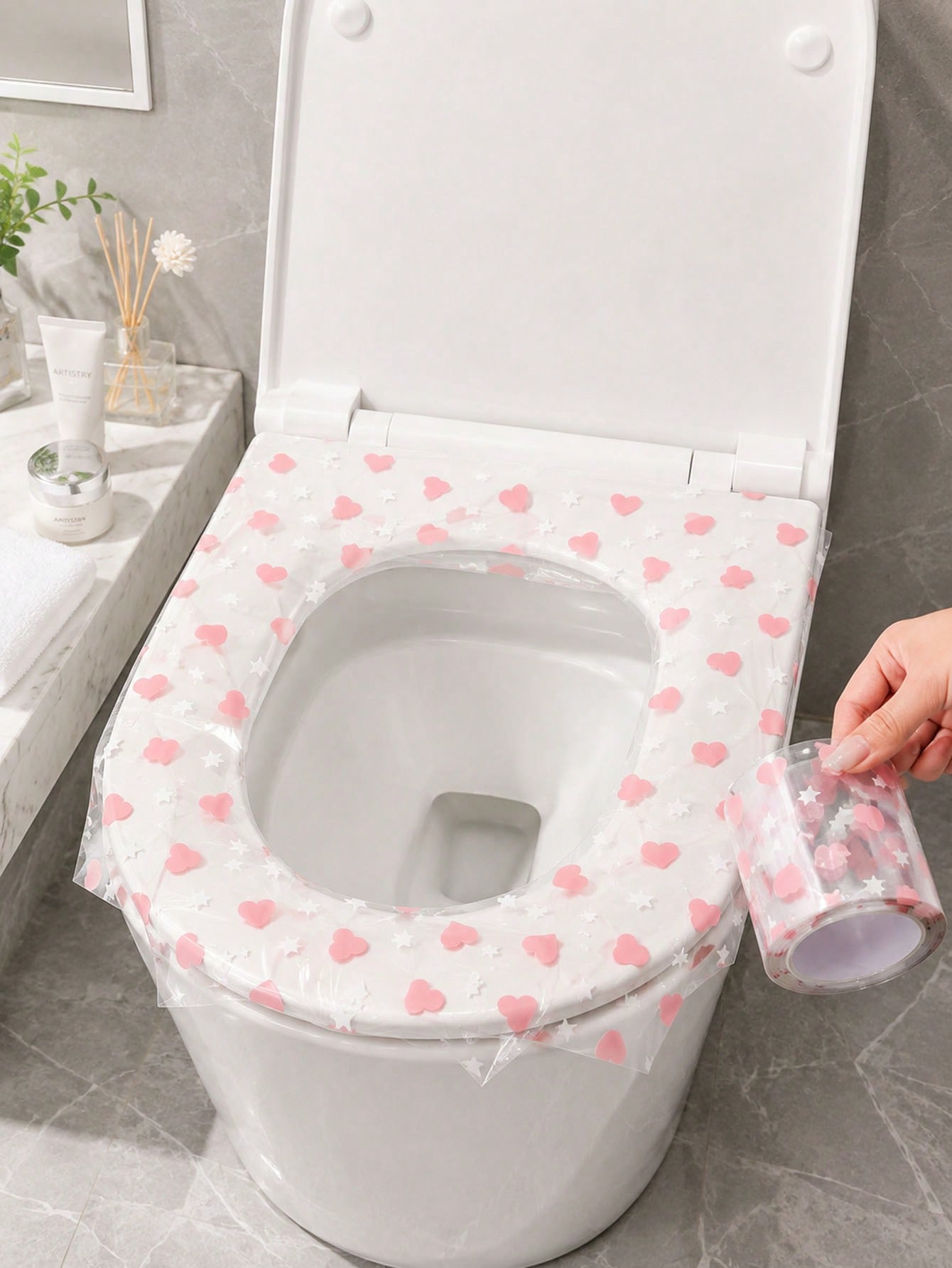133pcs/roll disposable toilet  - огляд і ціна Home Bathroom Supplies