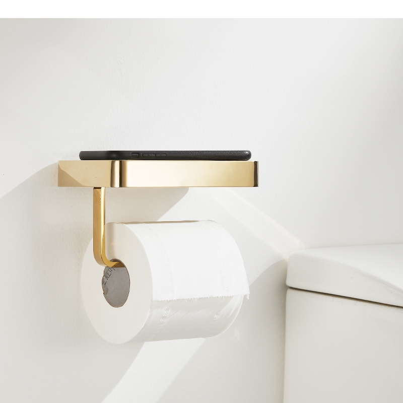 Metal Tissue Holder Rock Slab  - огляд і ціна Home Bathroom Paper Towel Holder