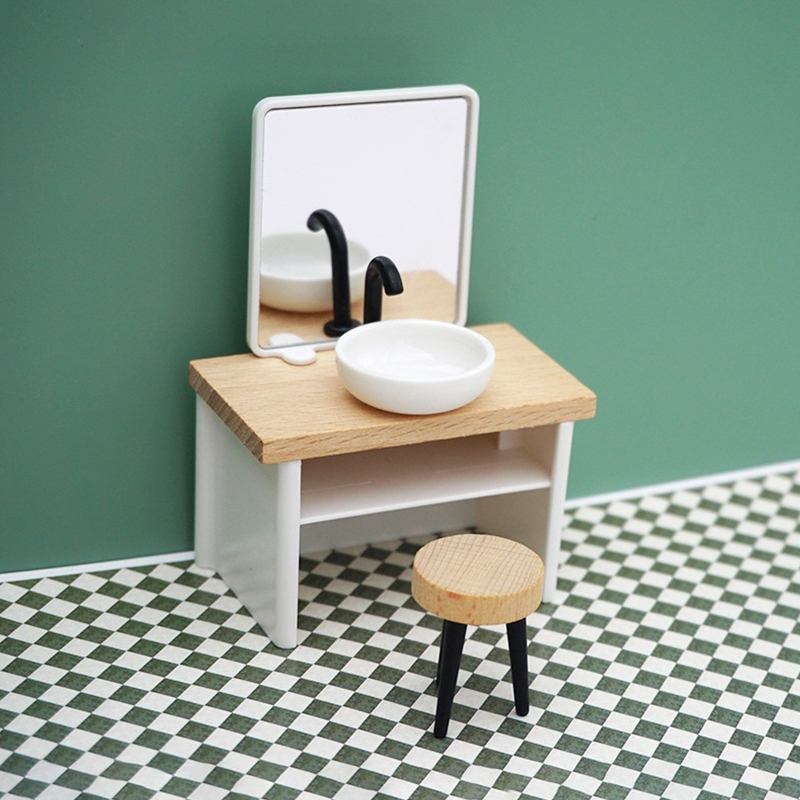 1:6/1:12 Dollhouse Miniature B - огляд і ціна Home Bathroom Supplies