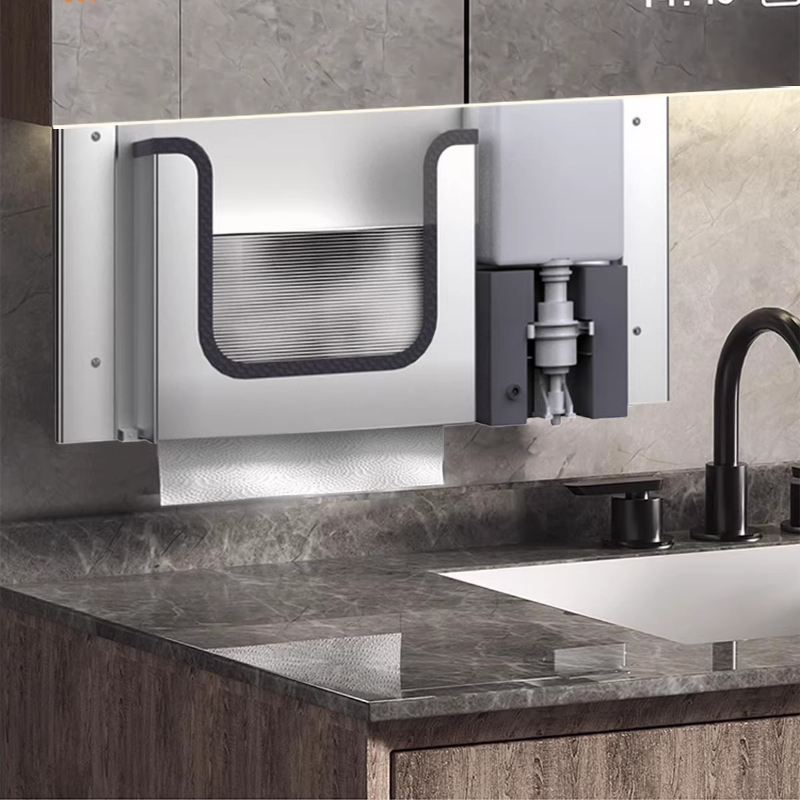 Stainless Steel Hidden Paper T - огляд і ціна Home Bathroom Wall Soap Dispenser