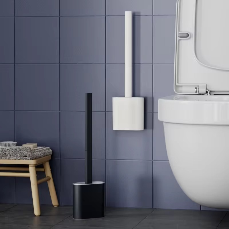 1PC Black Wall Mounted Toilet  - огляд і ціна Home Bathroom Cleaning Kit