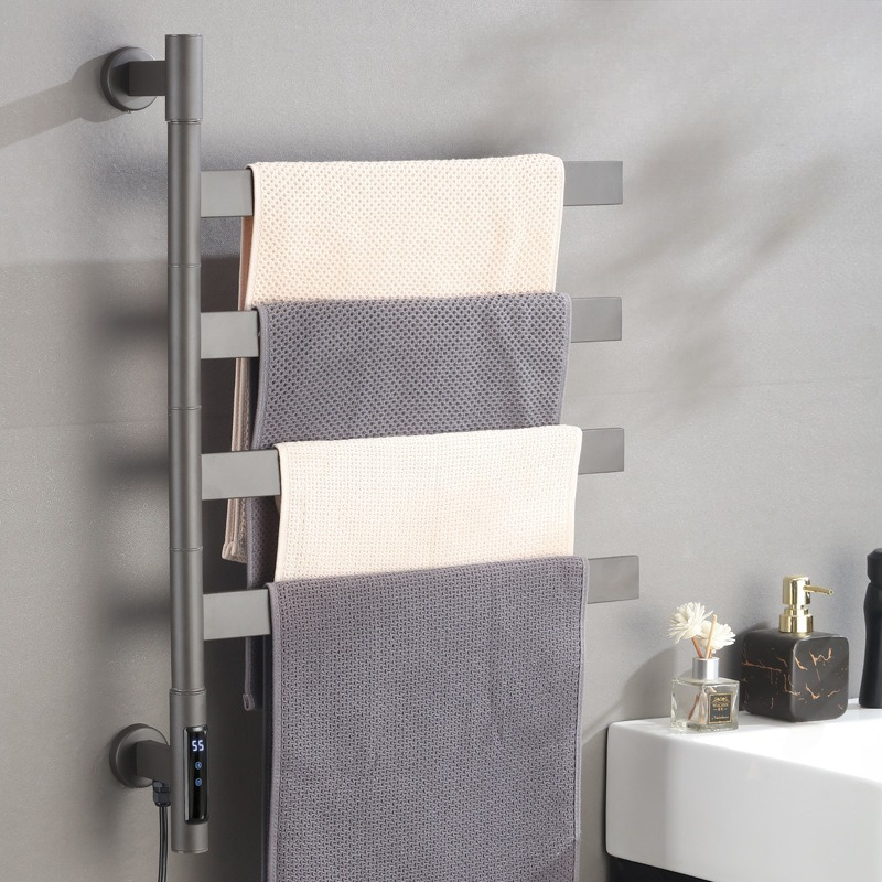 Electric Heated Towel Rail Rot - огляд і ціна Home Bathroom Supplies