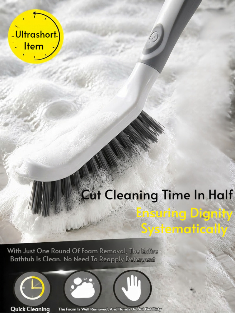 Scrub Brush Set with Hard Bris - огляд і ціна Home Bathroom Cleaning Kit