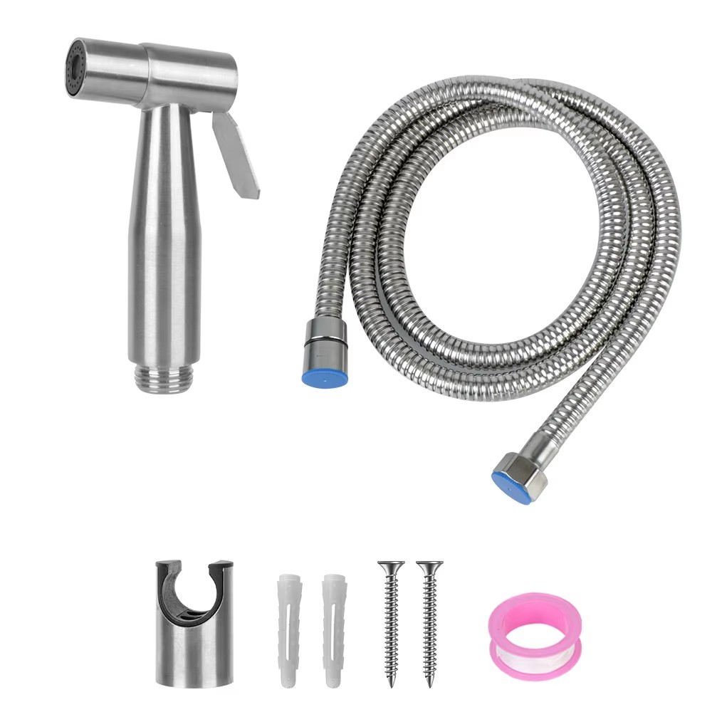 Toilet Bidet Faucet Black Hand - огляд і ціна Home Bathroom Cleaning Kit