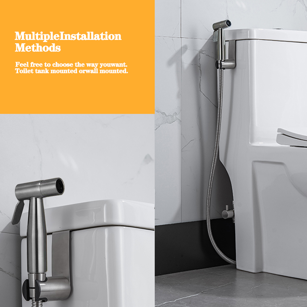 Toilet Bidet Faucet Black Hand - огляд і ціна Home Bathroom Cleaning Kit