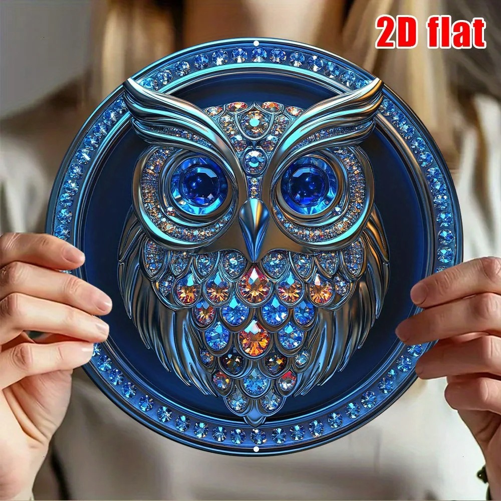 CIFBUY 2D Flat Round Aluminum  - огляд і ціна Home Bathroom Wall Art