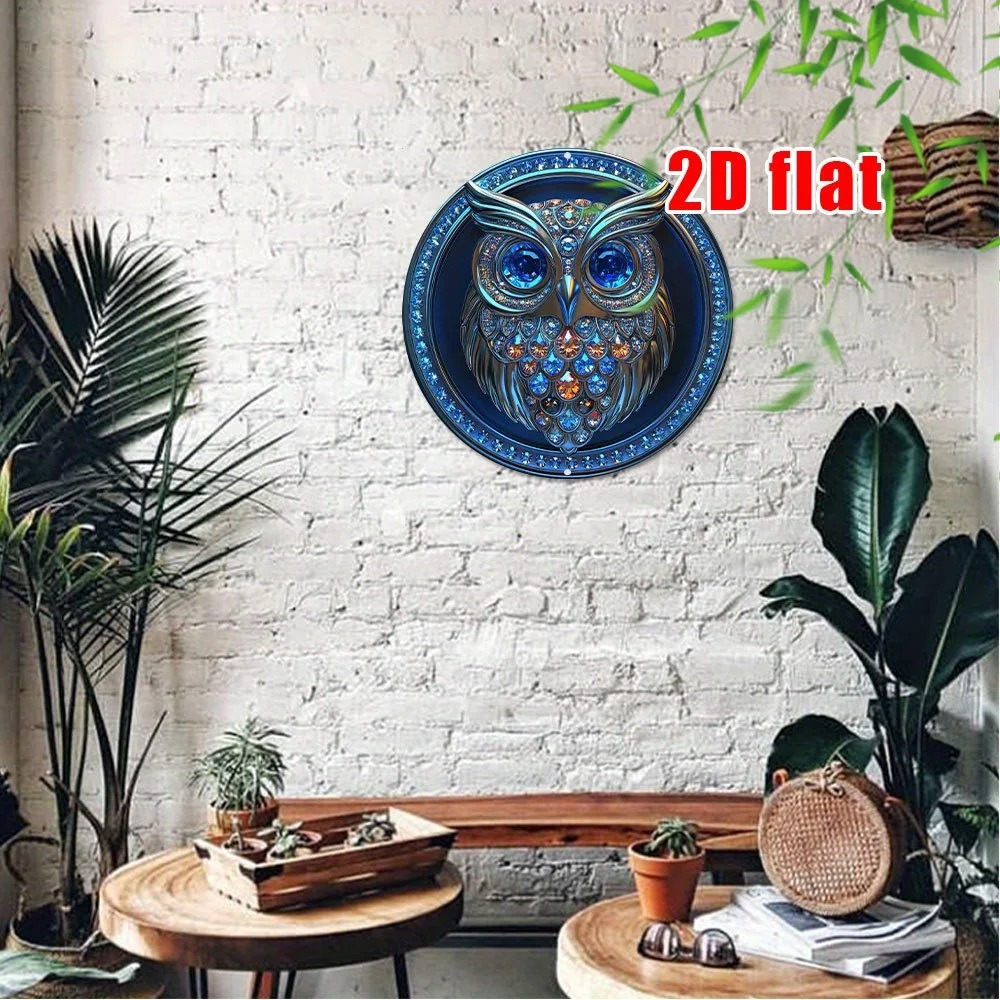 CIFBUY 2D Flat Round Aluminum  - огляд і ціна Home Bathroom Wall Art